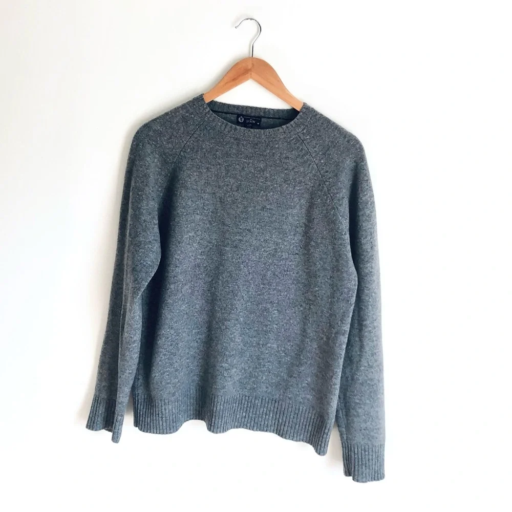 J.Crew Gray Lambswool Sweater - Picture 9 of 14